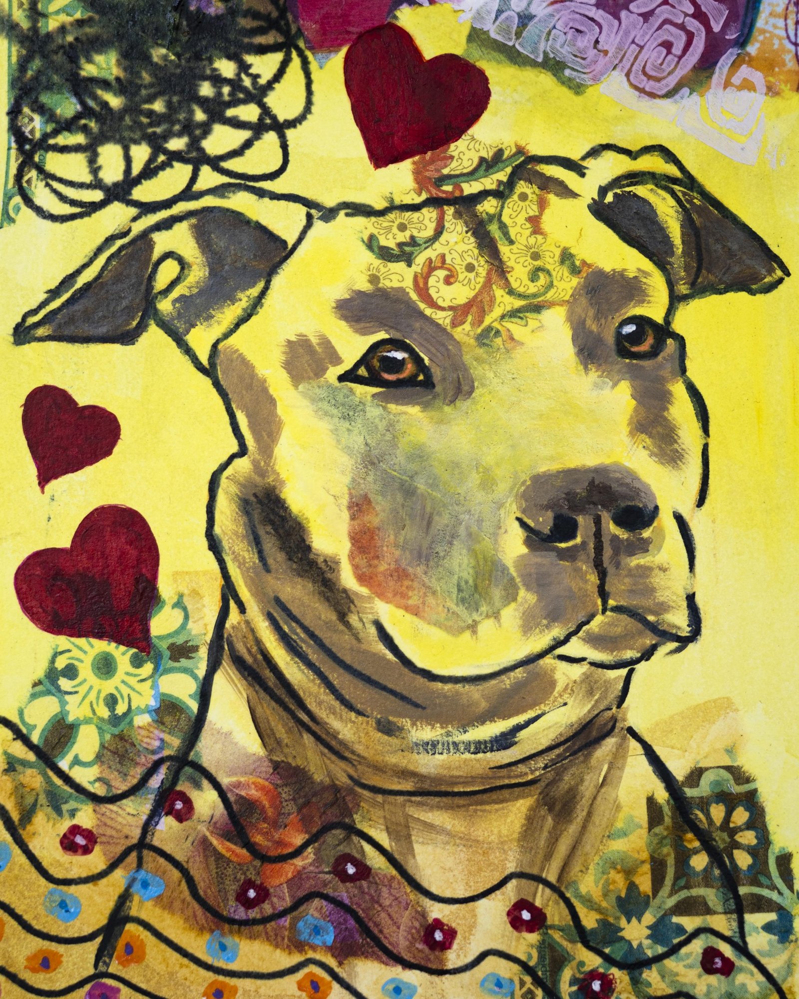 Pit Bull in Love
